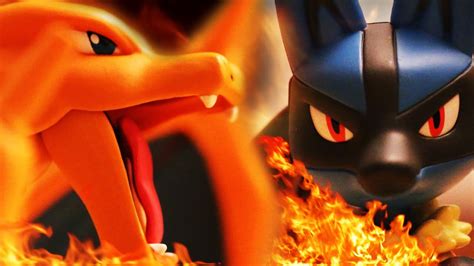 lucario vs charizard.